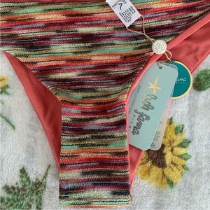 LuliFama reversible bikini. New with tag